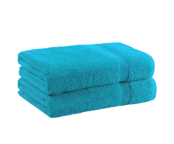 2 Hand towel for bathroom, Fade Resistant 100% Cotton, soft absorbent hand towels 2-Pack (50x100 cm)