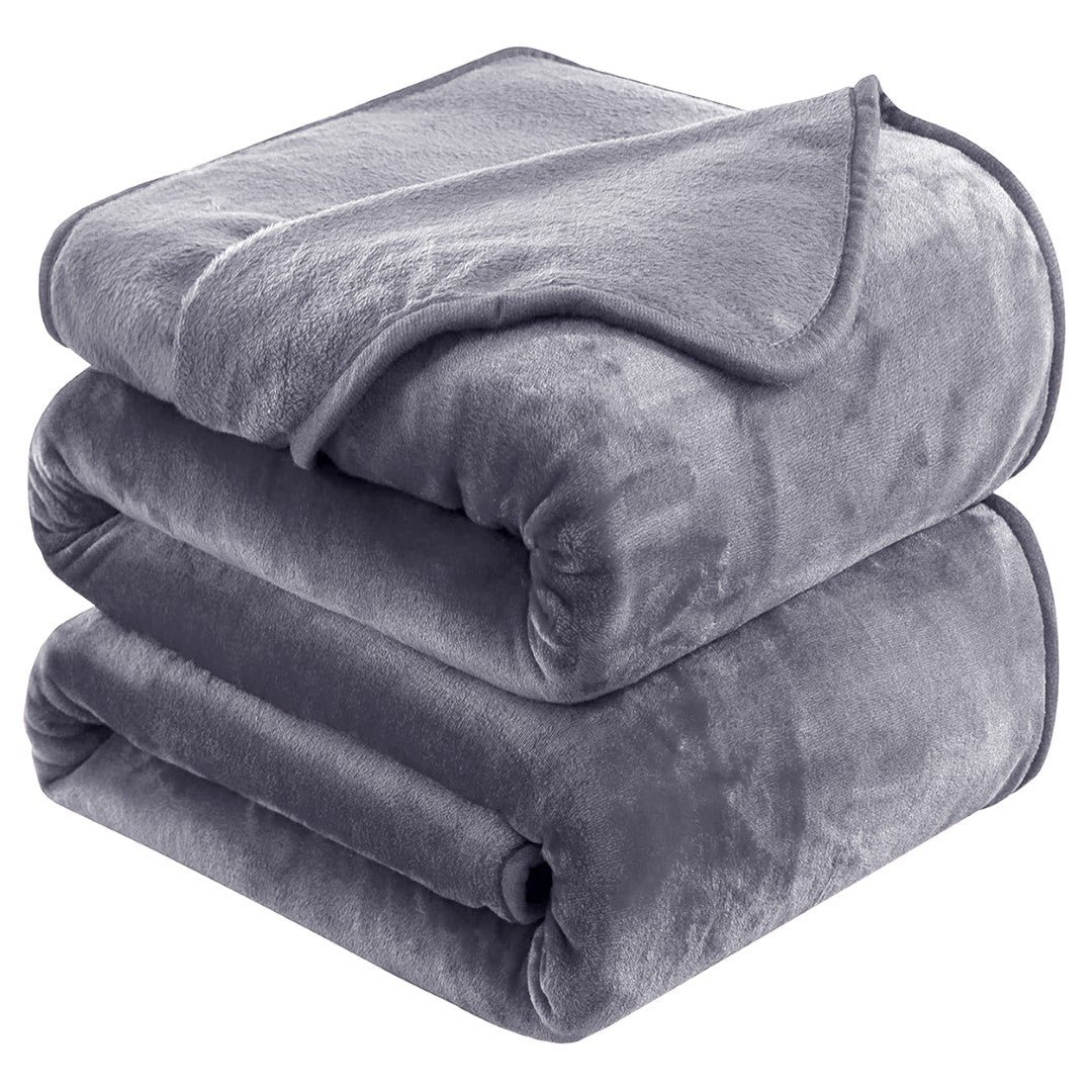 Lightweight Super Soft 450 GSM Fluffy Mink Throw Blanket - Image 79