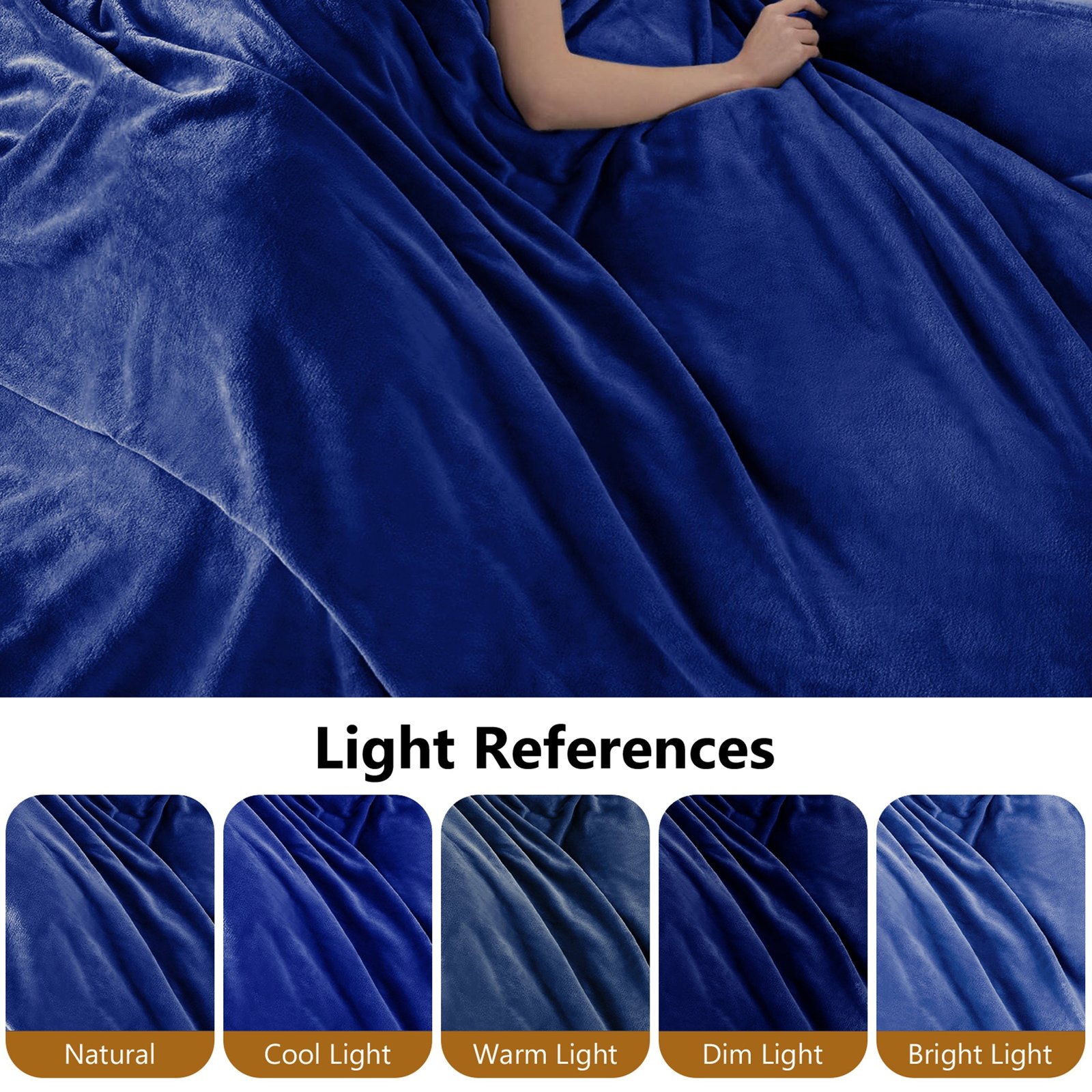 Lightweight Super Soft 450 GSM Fluffy Mink Throw Blanket - Image 21