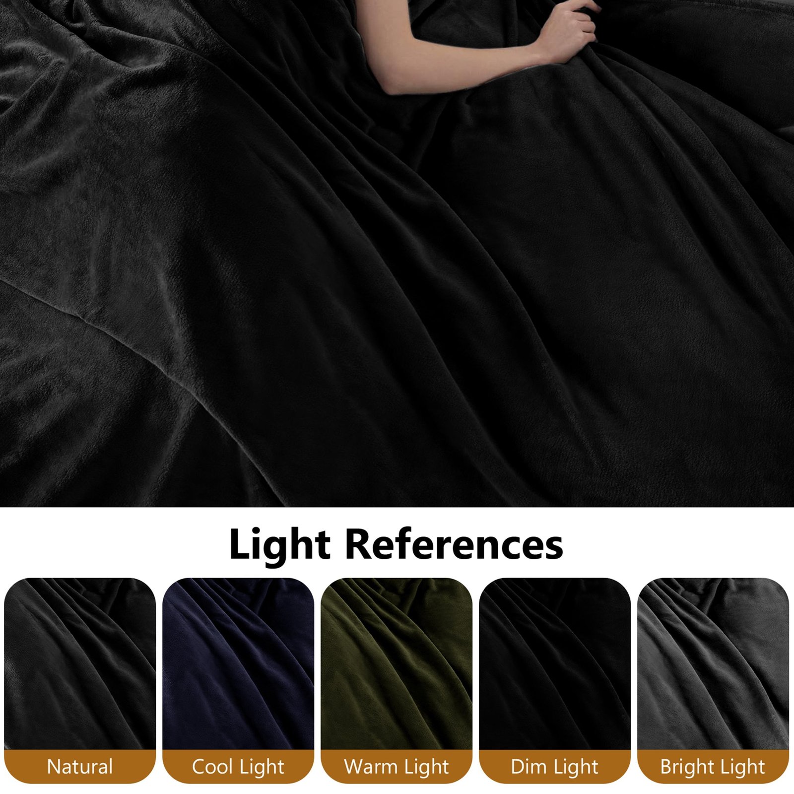 Lightweight Super Soft 450 GSM Fluffy Mink Throw Blanket - Image 14