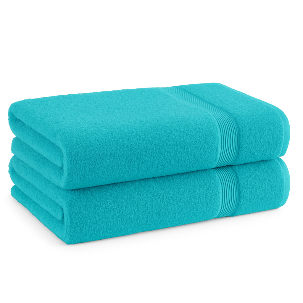 500 GSM Jumbo Large Bath Sheets – 100% Cotton, Soft & Absorbent Towels (90x150cm) - Image 2