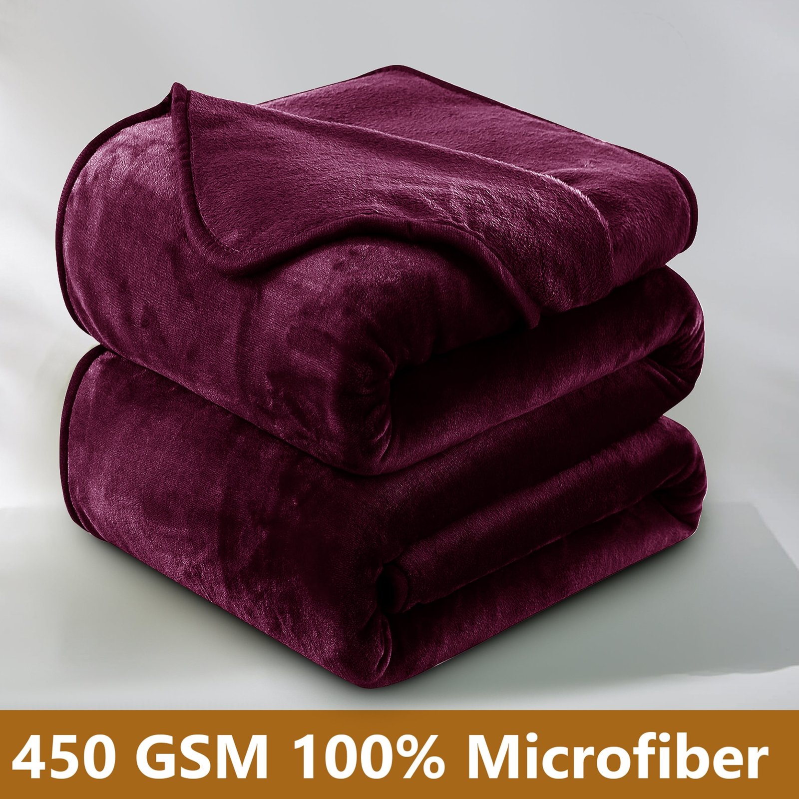 Lightweight Super Soft 450 GSM Fluffy Mink Throw Blanket - Image 7
