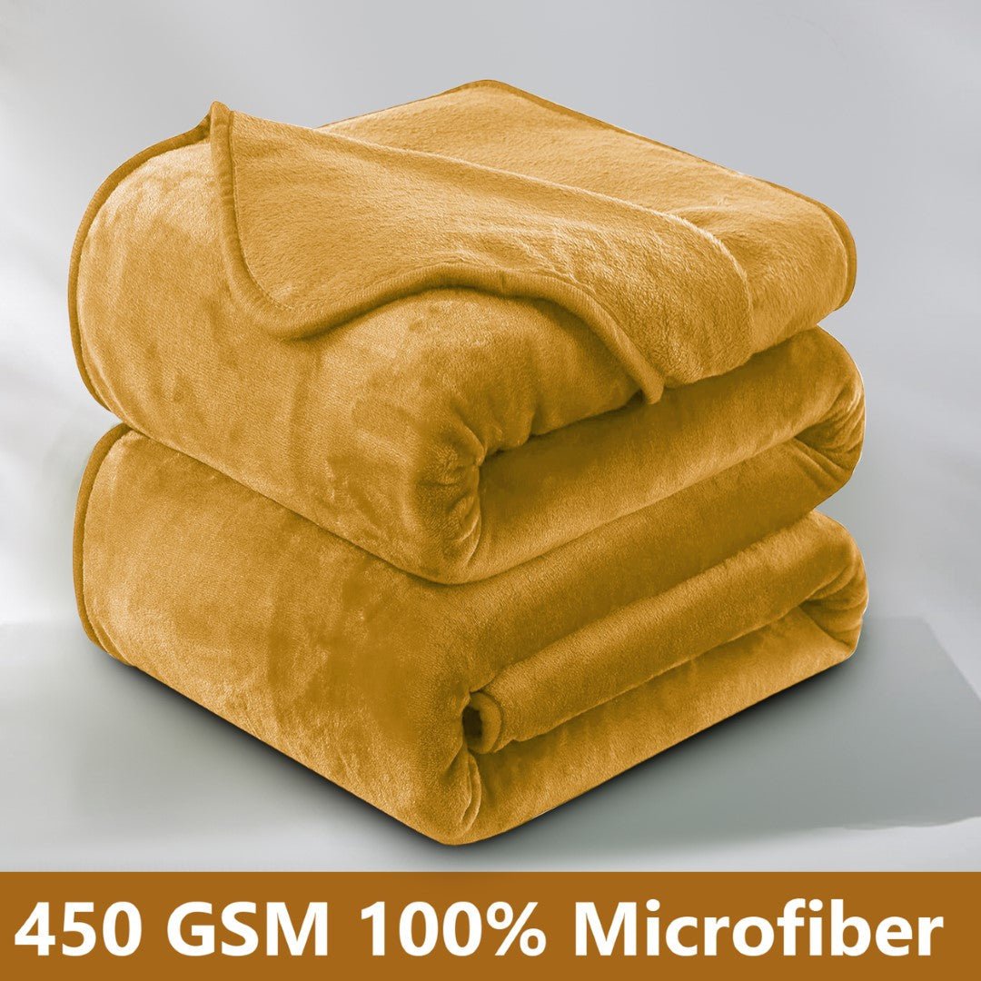 Lightweight Super Soft 450 GSM Fluffy Mink Throw Blanket - Image 46