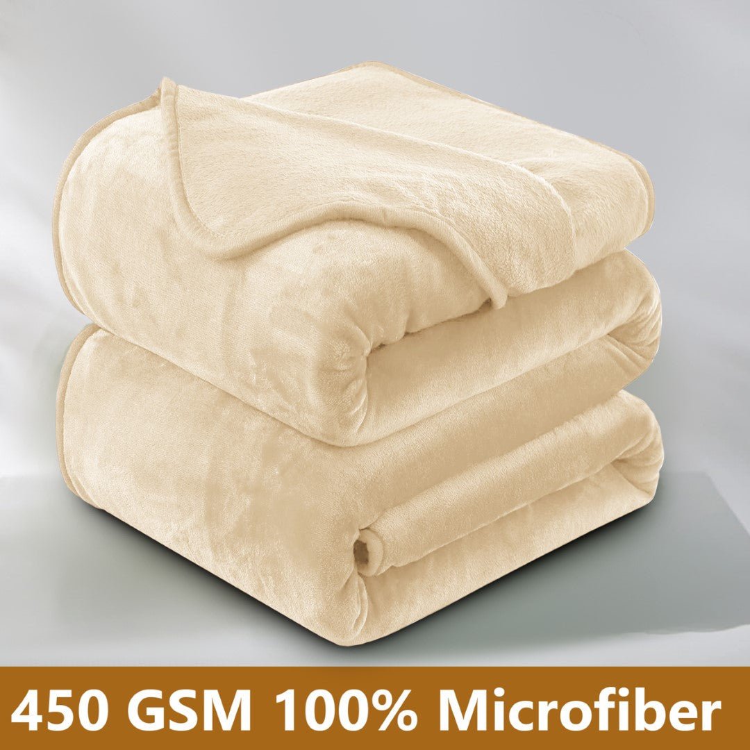 Lightweight Super Soft 450 GSM Fluffy Mink Throw Blanket - Image 30