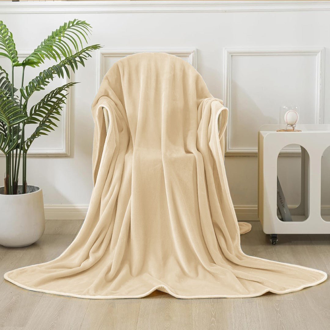 Lightweight Super Soft 450 GSM Fluffy Mink Throw Blanket - Image 25