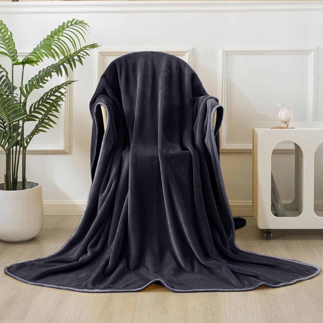 Lightweight Super Soft 450 GSM Fluffy Mink Throw Blanket - Image 33