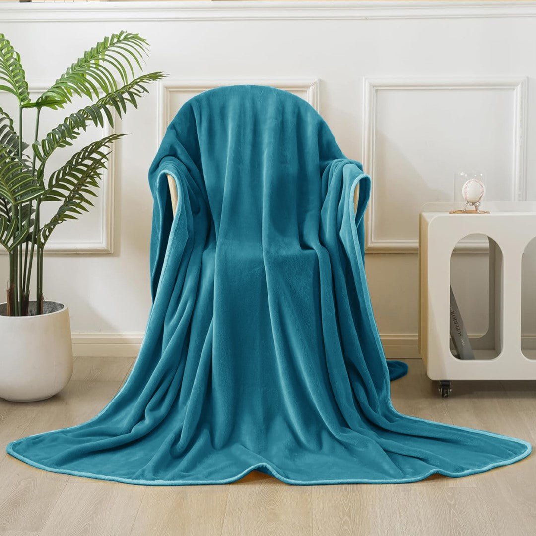 Lightweight Super Soft 450 GSM Fluffy Mink Throw Blanket - Image 80