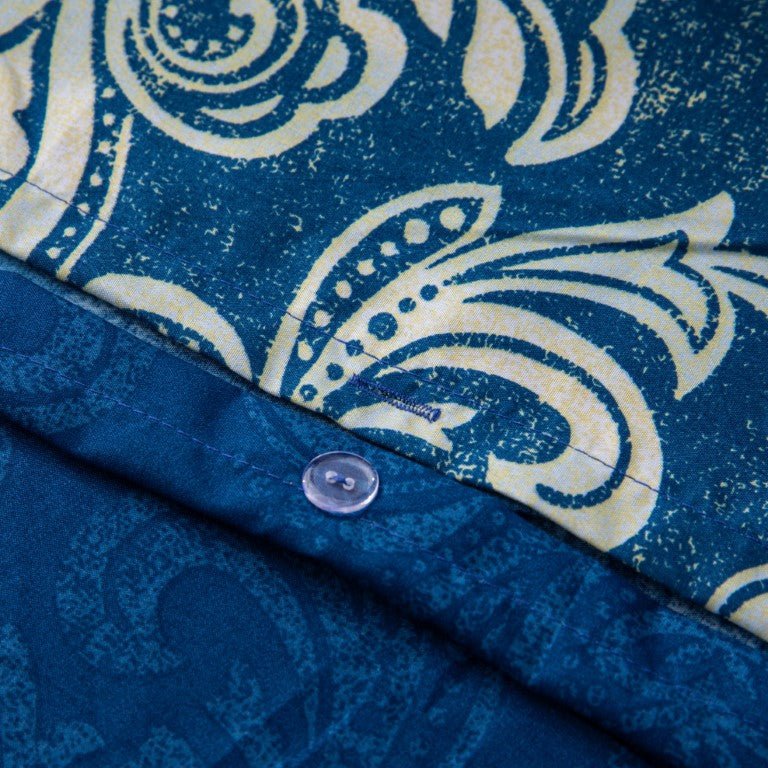 Breathable Microfibre Quilt Duvet Cover Set With Fitted Sheet - Image 42