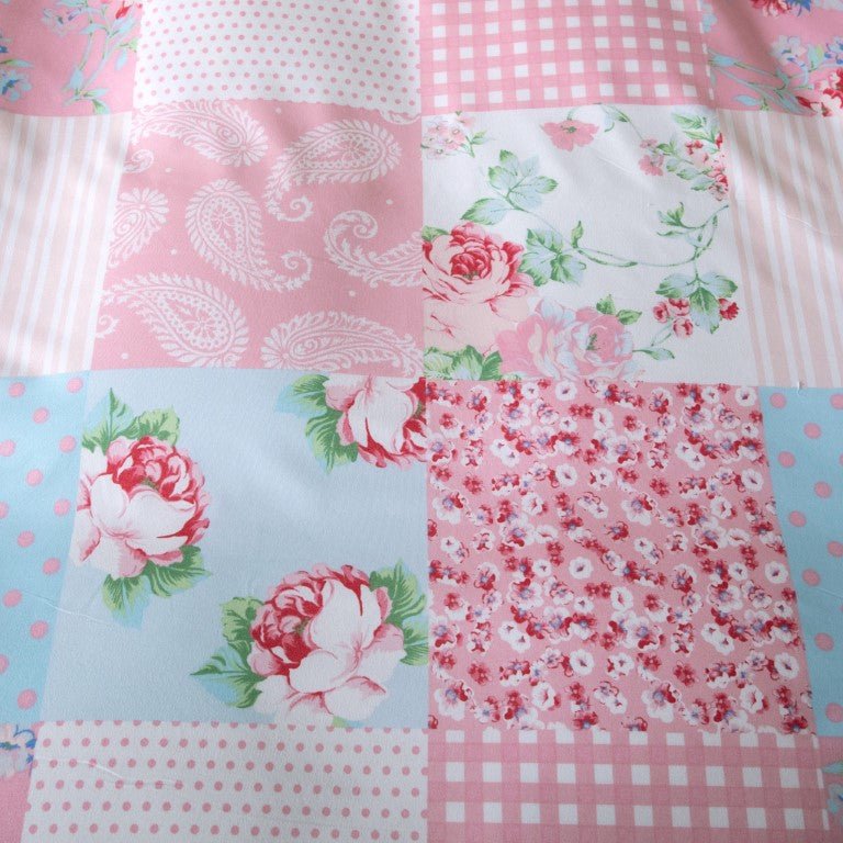 Breathable Microfibre Quilt Duvet Cover Set With Fitted Sheet - Image 107