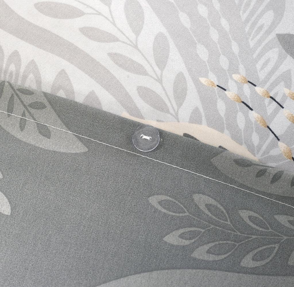 Breathable Microfibre Quilt Duvet Cover Set With Fitted Sheet - Image 122