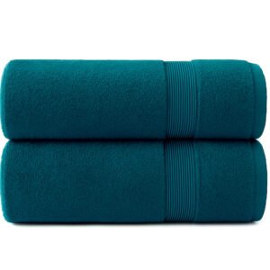 Luxury 550 GSM Super Extra Large Jumbo Bath Sheets – 100x200cm Super Soft & Absorbent Cotton Towels