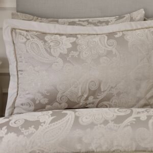 Catherine Lansfield Opulent Jacquard Pillow Protector Champagne