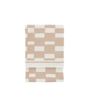 Lohko 130cm x 170cm Knitted Throw Taupe