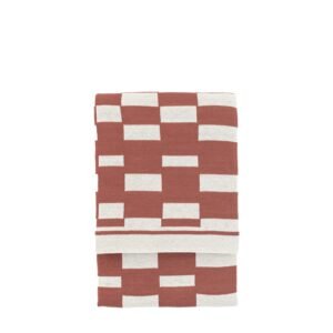 Lohko 130cm x 170cm Knitted Throw Nutmeg