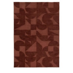 Cortland Block Rug Nutmeg