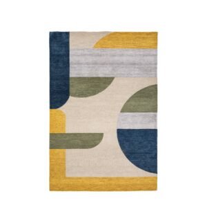 Fulton Geo Wool Rug Multi