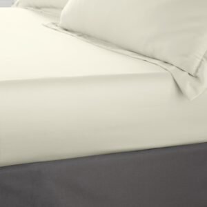 Catherine Lansfield Silky Soft Satin Bed Linen Fitted Sheet Champagne