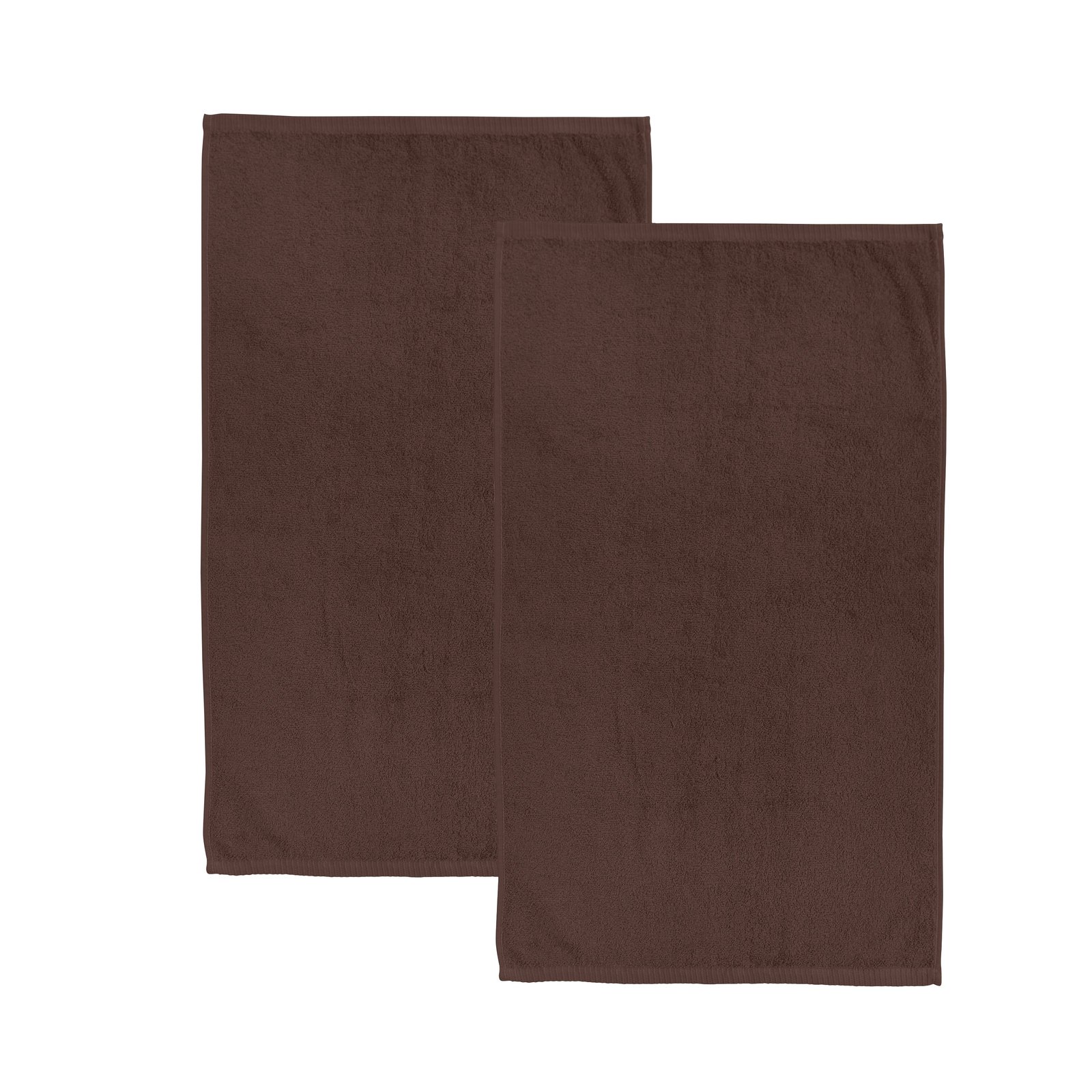 Catherine Lansfield Quick Dry Two Bath Sheet Towels Chocolate - Image 3