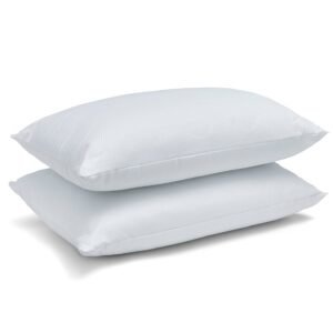 Catherine Lansfield Luxury Quilted Comfort Embossed 48cm x 74cm Pillow White