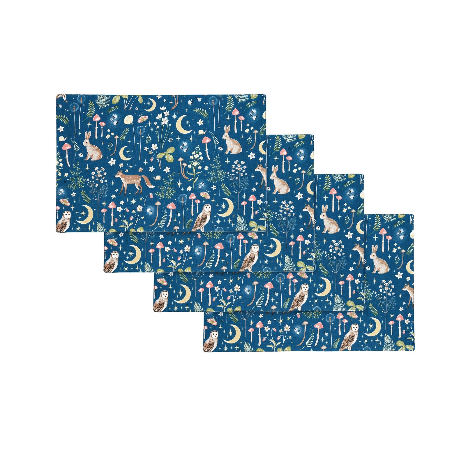 Catherine Lansfield Enchanted Twilight Placemat Navy - Image 3