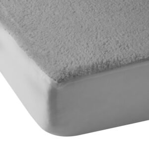 Catherine Lansfield Sherpa Underblanket Bed Linen Fitted Sheet Grey