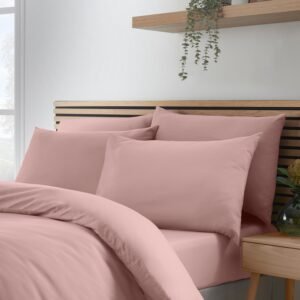 Catherine Lansfield So Soft Non-Iron Four Housewife Pillowcases Blush