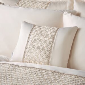 Catherine Lansfield Deco Sequin Filled Boudoir 30cm x 40cm Champagne