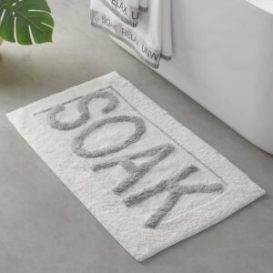 Catherine Lansfield Soak Absorbent Bath Mat White