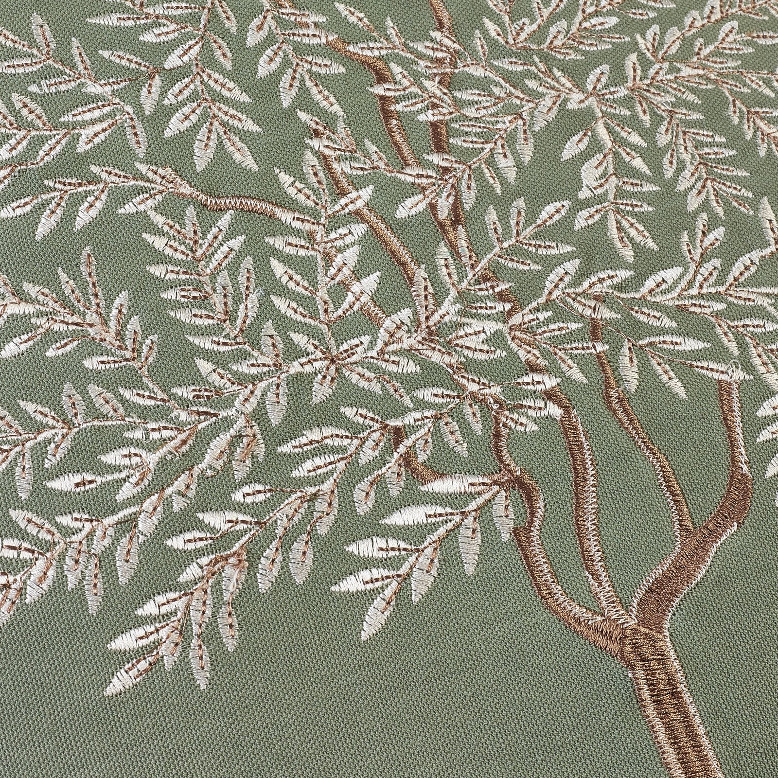 Catherine Lansfield Woodland Trees 45cm x 45cm Filled Cushion Green - Image 2