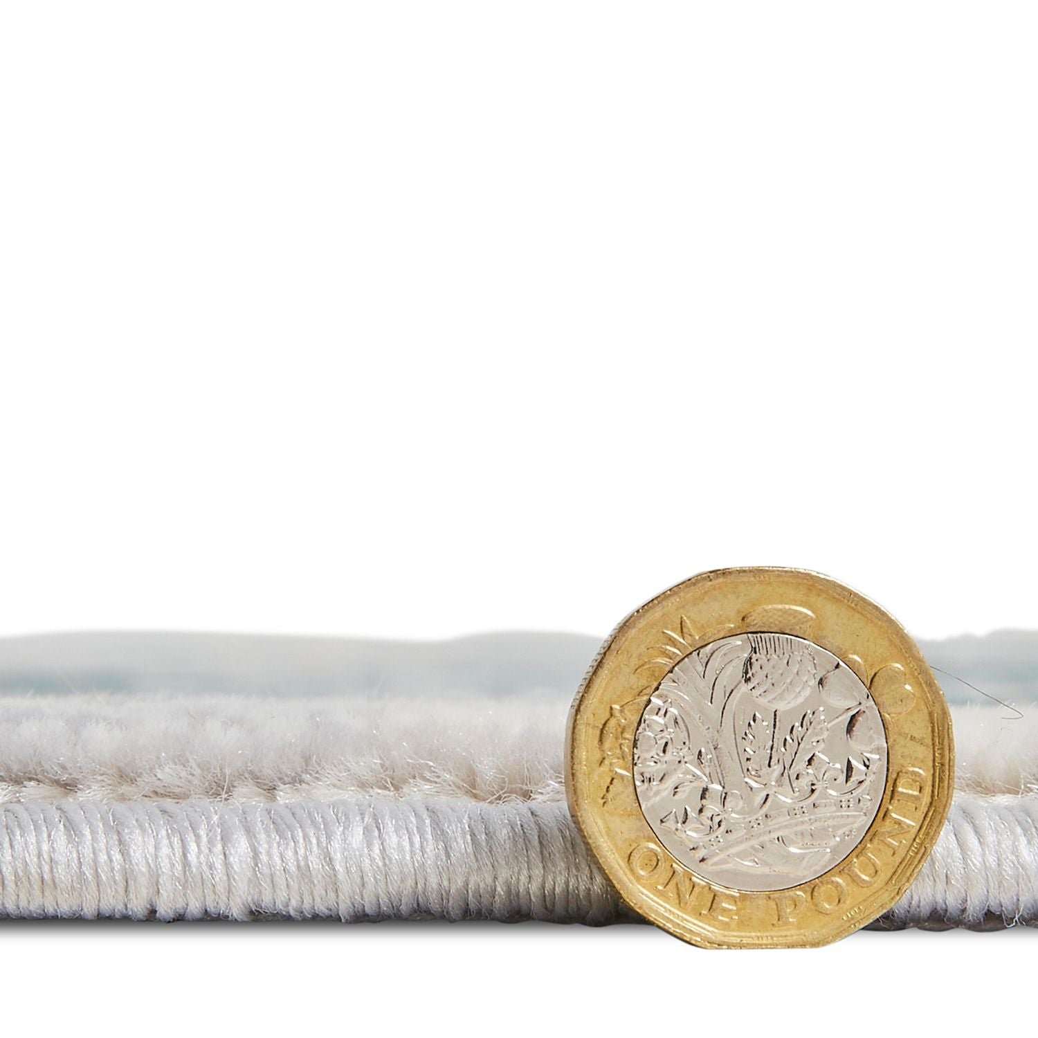 Apollo GR579 200cm x 290cm Metallic Effect Yarn Rug Grey Green - Image 6