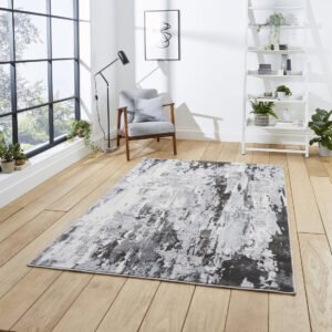 Apollo GR580 Modern Abstract Rug Grey