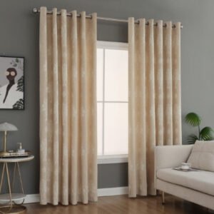 Virginia Ring top Jacquard Fully Lined Window Curtains