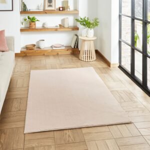 Bay Washable Rug Blush