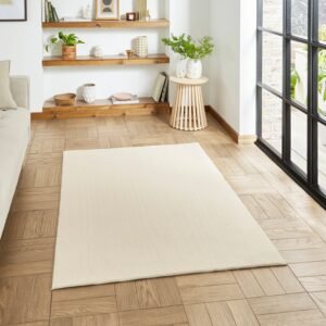 Bay Washable Rug Cream