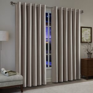 100% Blackout Ready Made Curtains 135 GSM Perfect Curtains for Bedroom & Living Room