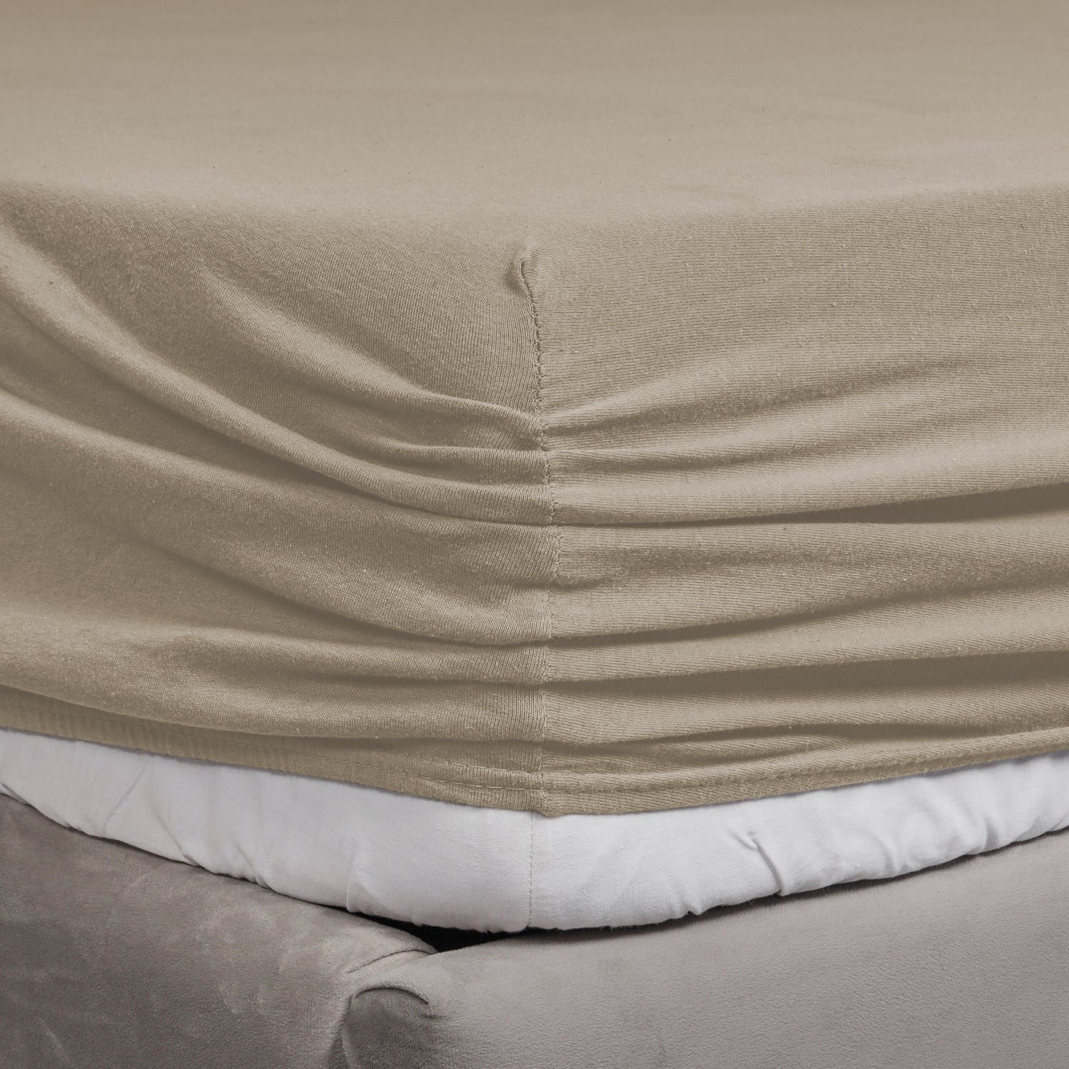 Jersey Cotton Fitted Sheet Extra Deep 25CM - Image 10