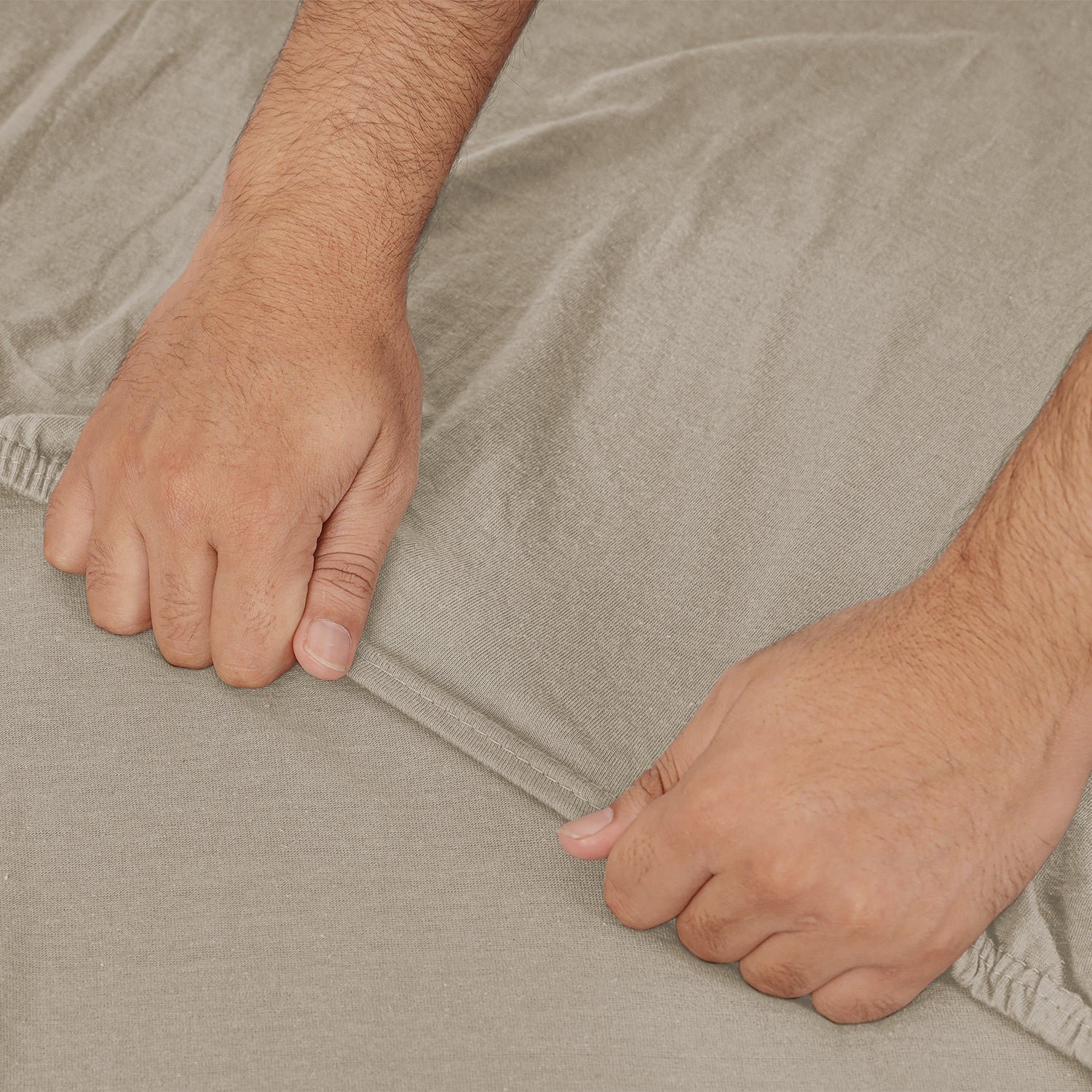 Jersey Cotton Fitted Sheet Extra Deep 25CM - Image 8