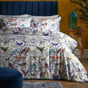 Laurence Llewelyn-Bowen Birdity Absurdity Duvet Cover Bedding Set Multi