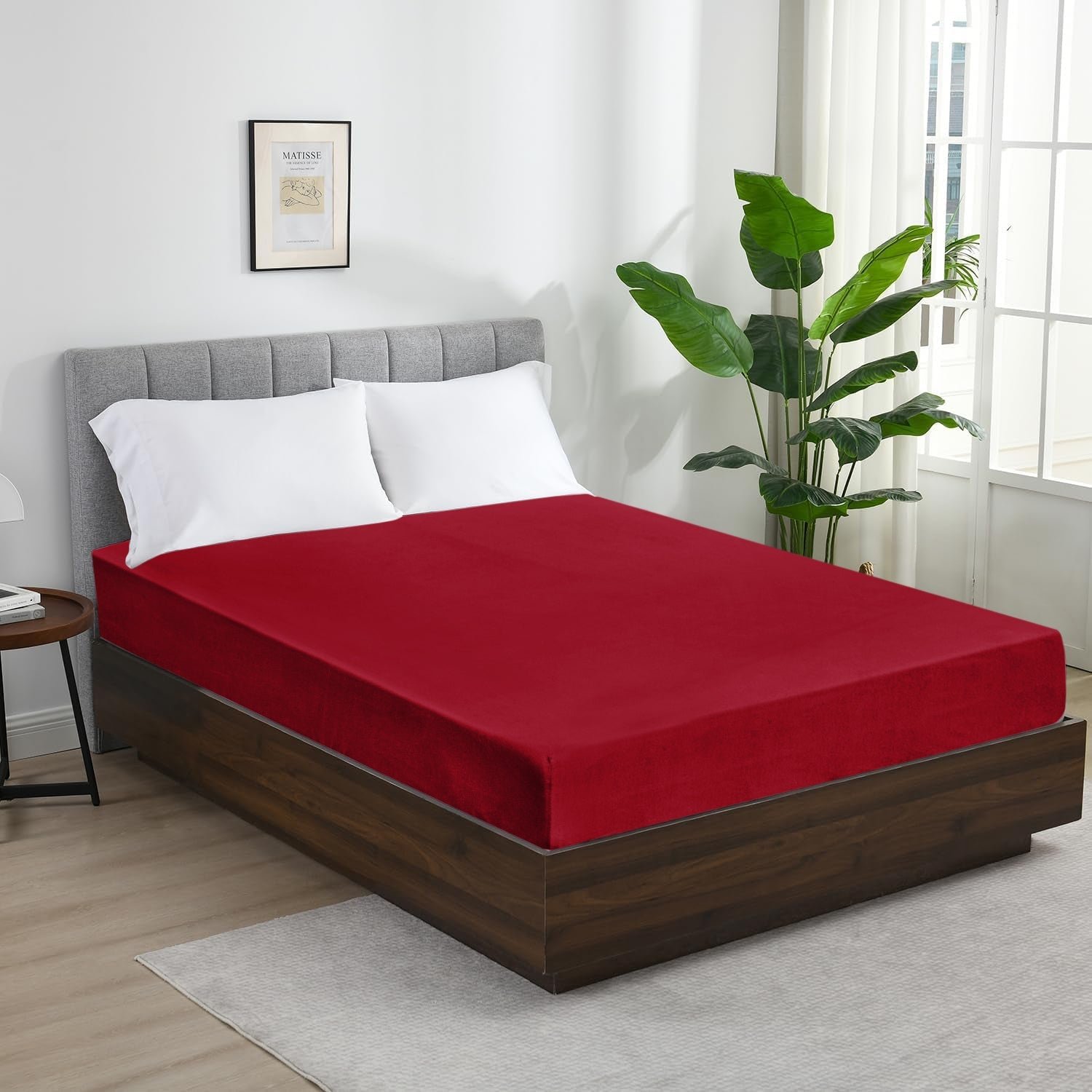 Jersey Cotton Fitted Sheet Extra Deep 25CM - Image 13