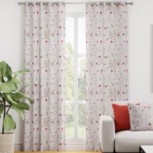 Serene Leaf Bloom Made to Measure Curtain Spring