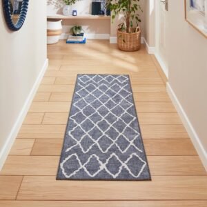 Coral H1060 Digitally Printed Runner Blue