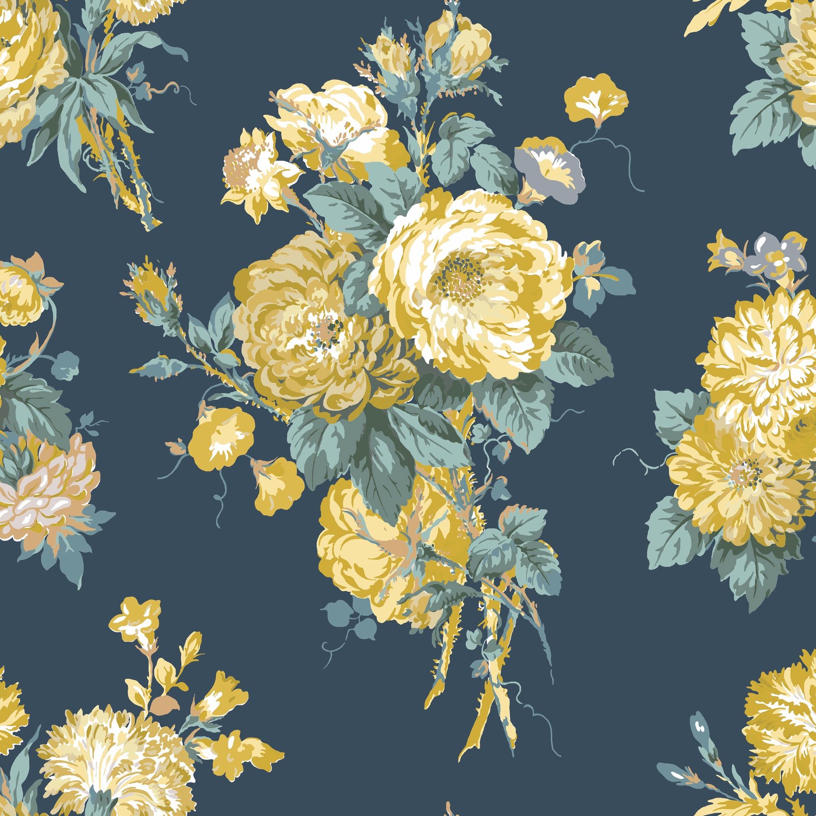 Laura Ashley Cecilia Made to Measure Blackout Roller Blind Buttercup - Image 4