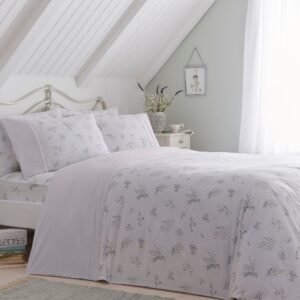 Dreams & Drapes Chloe Duvet Cover Bedding Set Lilac