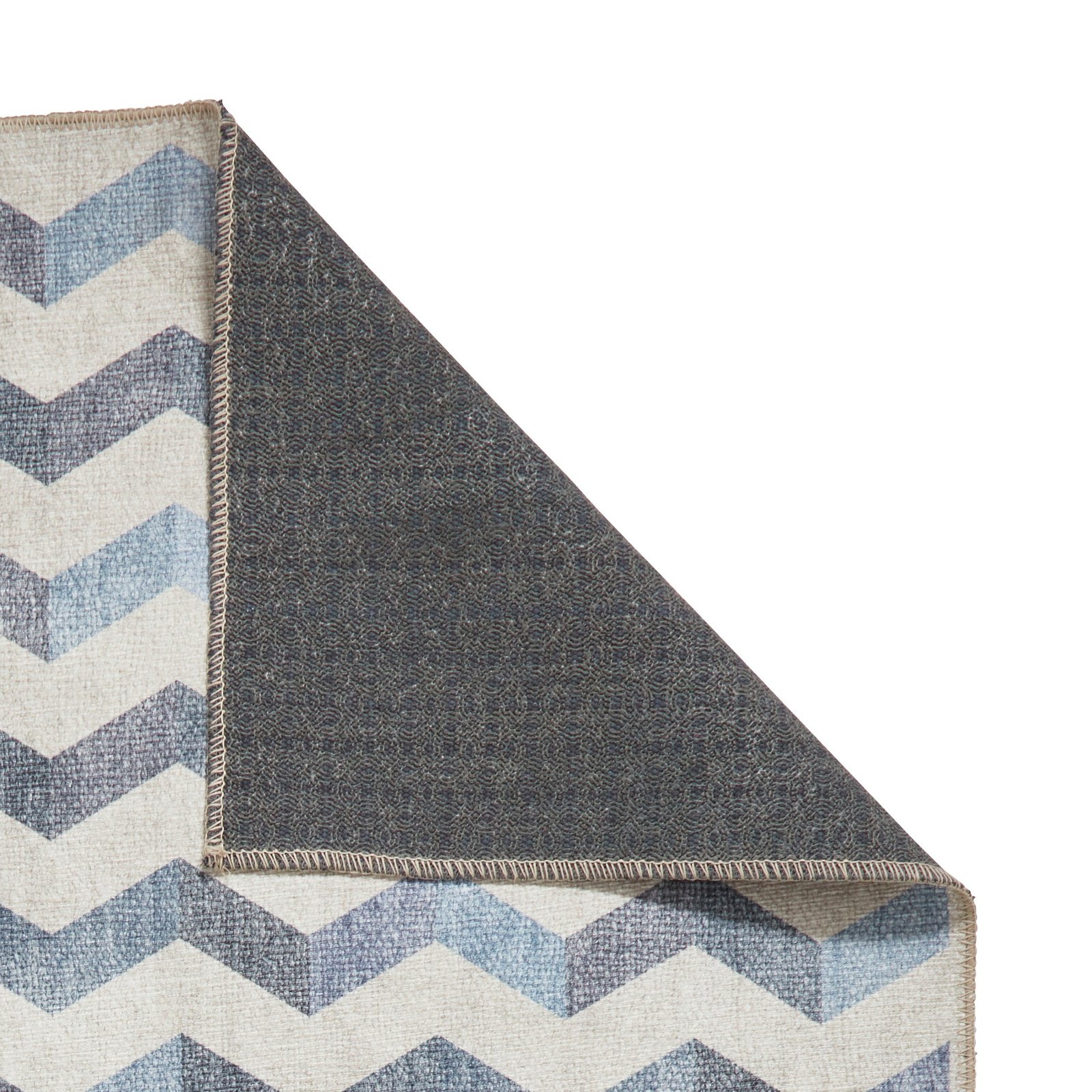 Coral H1059 Digitally Printed Rug Blue - Image 2