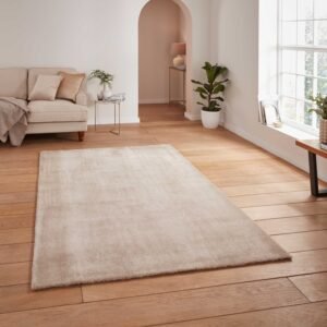 Cove Washable Rug Beige
