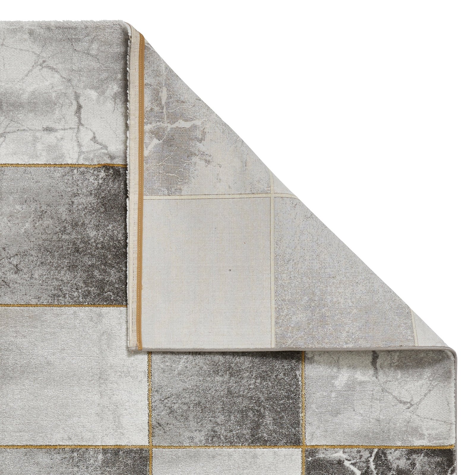 Craft 23495 Rug Grey Gold - Image 2