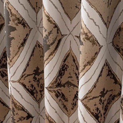 Matrix Ready Made Eyelet Blockout Curtains Gold - Image 4