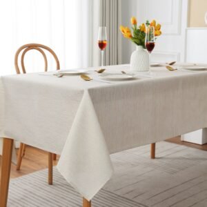 Home Decorative Glitter Dinning Table Cover Protector Tablecloth