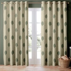 Emily Bond Globe Made to Measure Curtain Fern