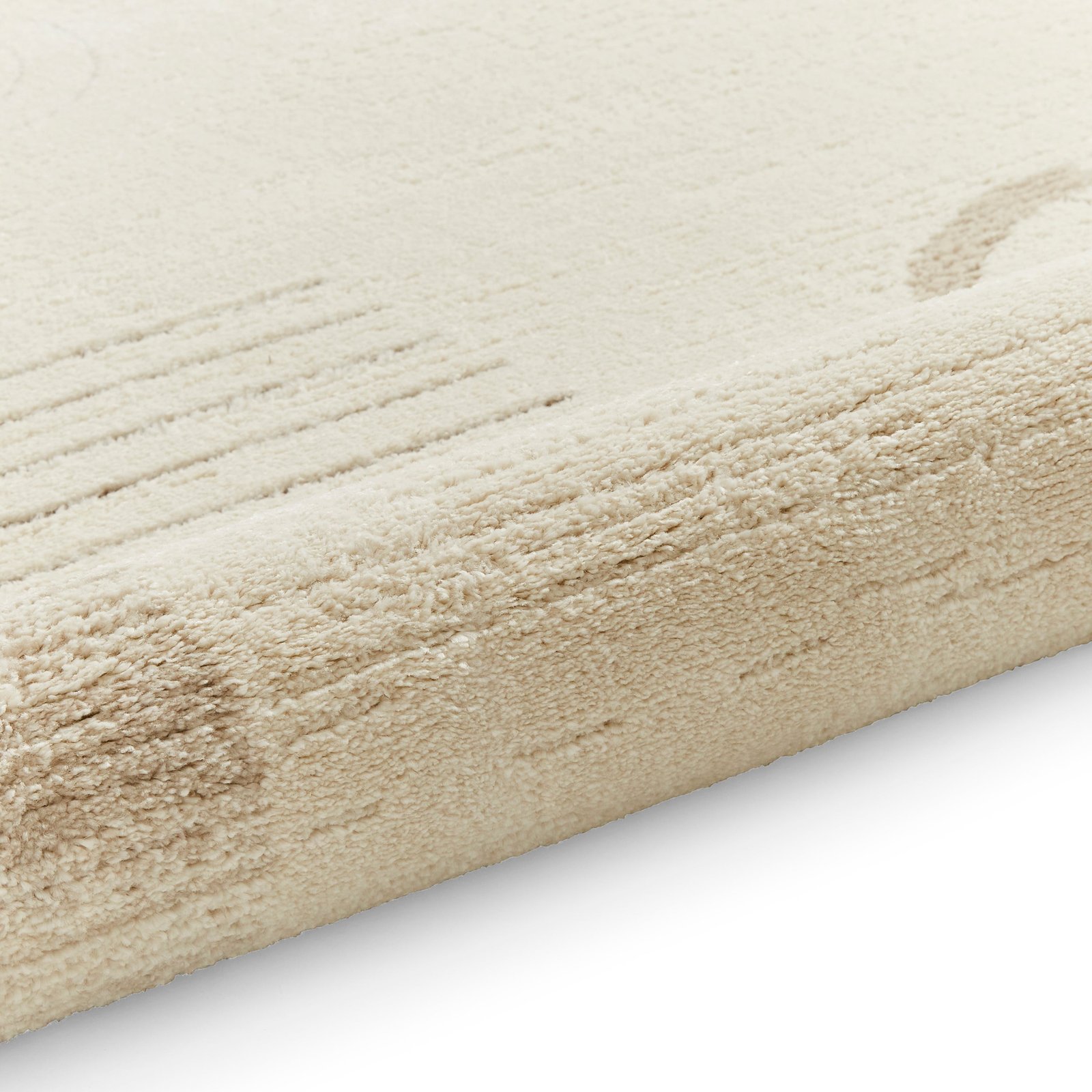 Elio 2310 Multi Textured Pile Rug Beige - Image 4